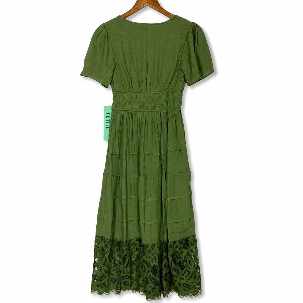 Anthropologie J Gee Large Maxi Dress Cottagecore Prairie Coastal Boho Chic Fall - Picture 6 of 7